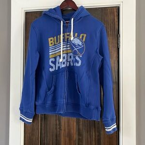 Mitchell & Ness Buffalo Sabres Zip up Hoodie